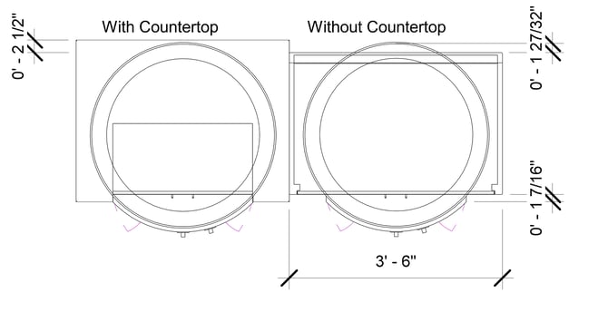Evo Cad Drawing of Overhangs